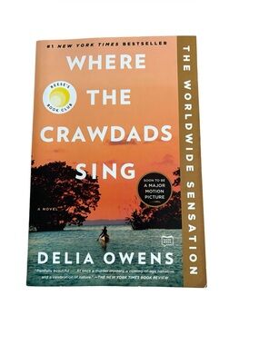 5for20 Where the Crawdads Sing by Delia Owens - Orange Cover